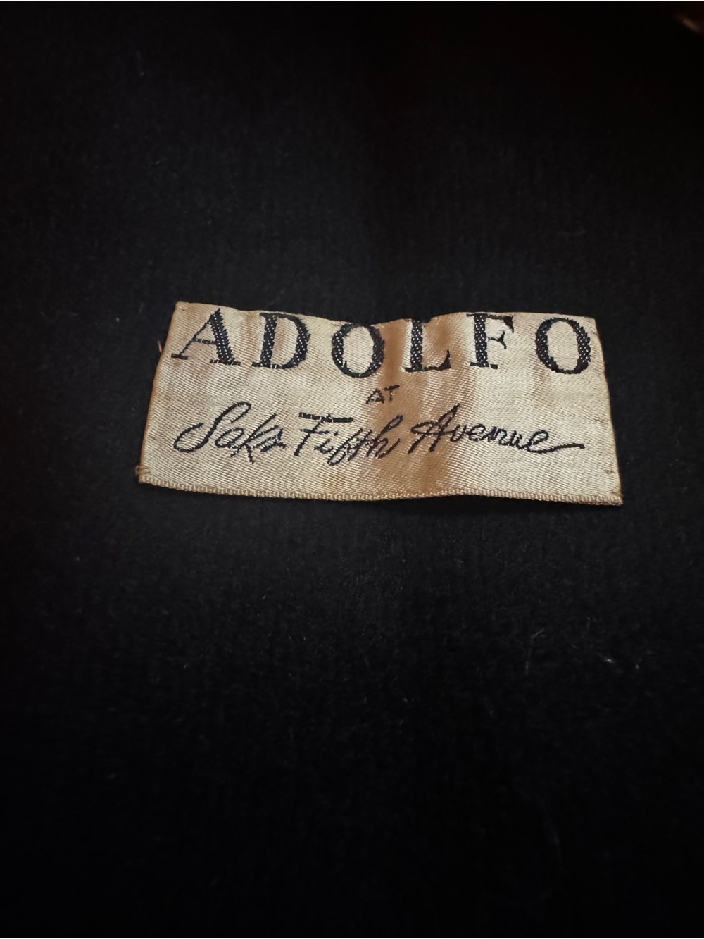 Adolfo at Sax Fifth Avenue unisex wool knit scarf